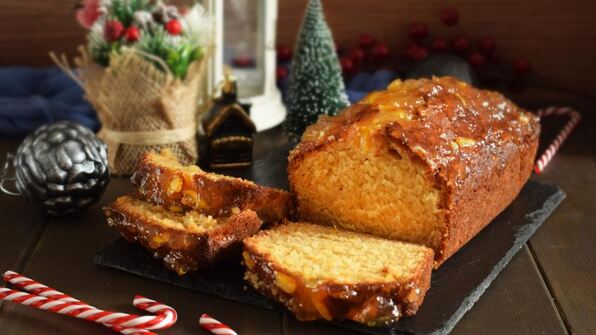 апельсиновый кекс