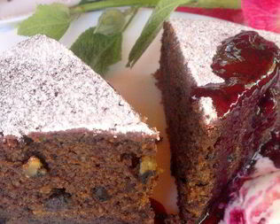 Кекс из свеклы