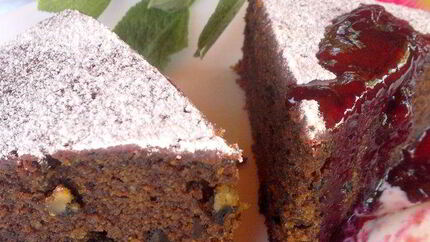 Кекс из свеклы