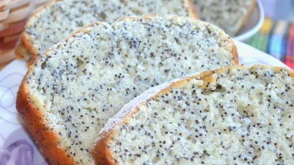 кекс на молоке маковка