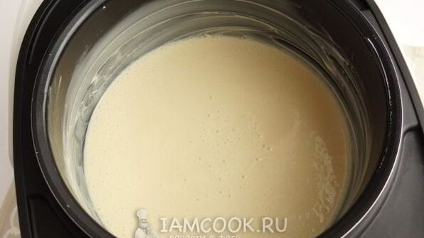 кекс на молоке в мультиварке