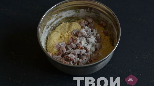 кекс с курагой и апельсиновой цедрой