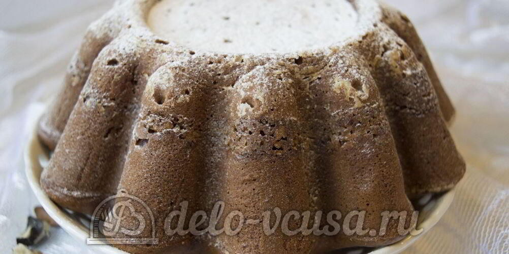 Рецепт кекса с орехами