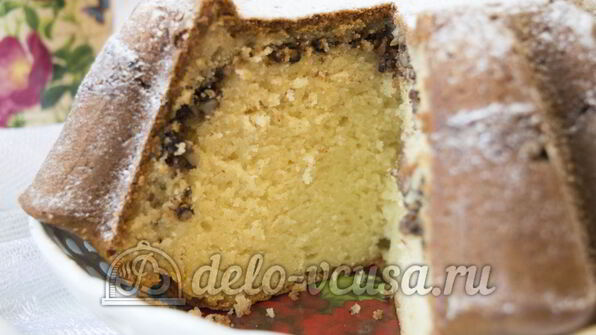 кекс с орехами