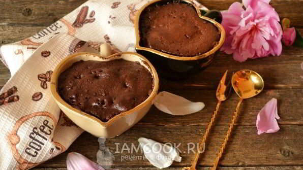 кекс в микроволновке за 3 минуты