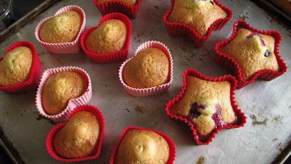 кексики фисташковые сердечки