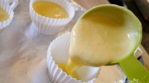 кексы творожные в формочках