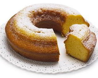 Лимонно-медовый кекс на кефире