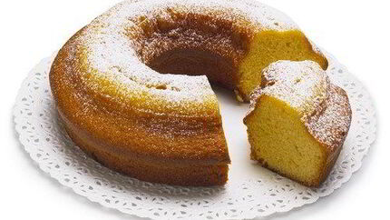 Лимонно-медовый кекс на кефире