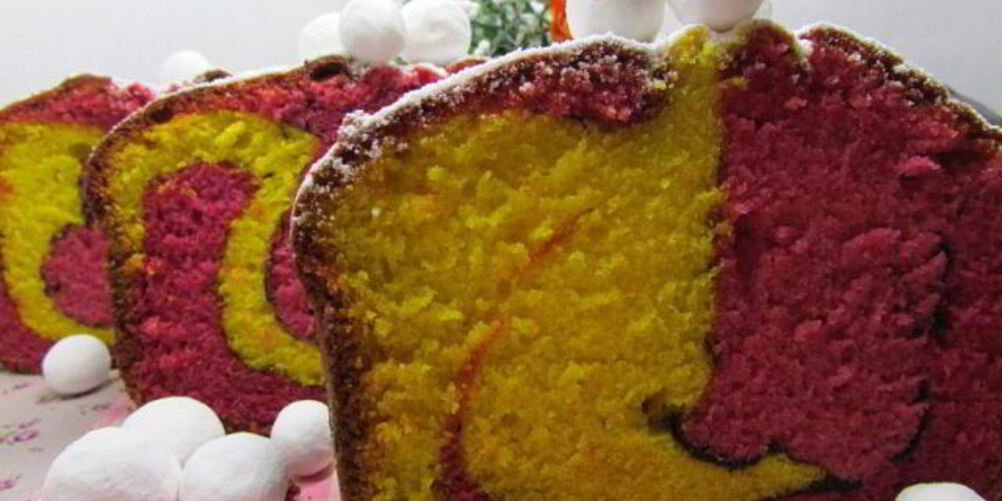 Рецепт малазийского красочного кекса
