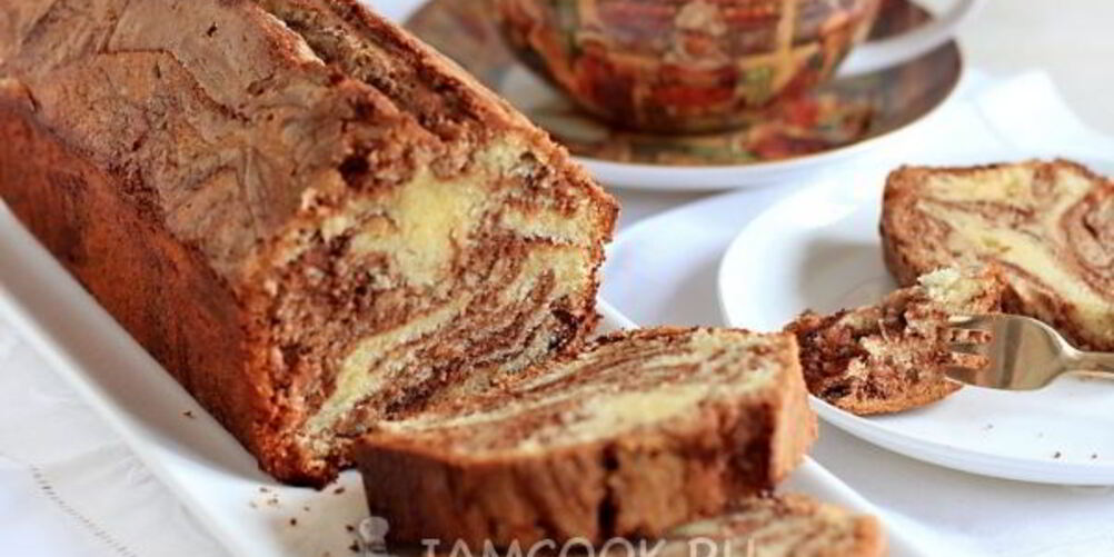 Рецепт мраморного кекса