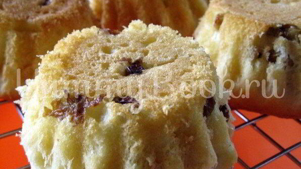 ромовая баба с глазурью