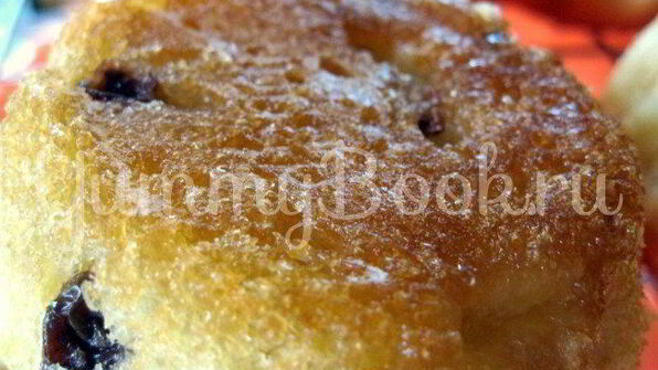 ромовая баба с глазурью