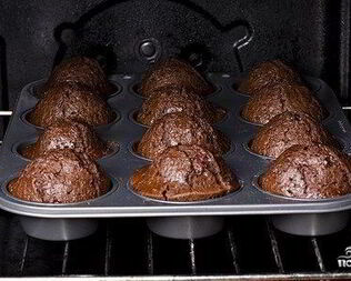 Шоколадный кекс пятиминутный