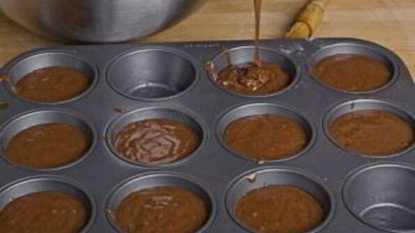 шоколадный кекс пятиминутный