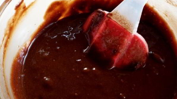 шоколадные кексы со сгущенкой