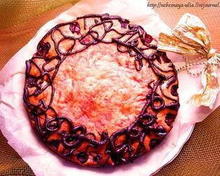 Вишневый кекс на сгущенке