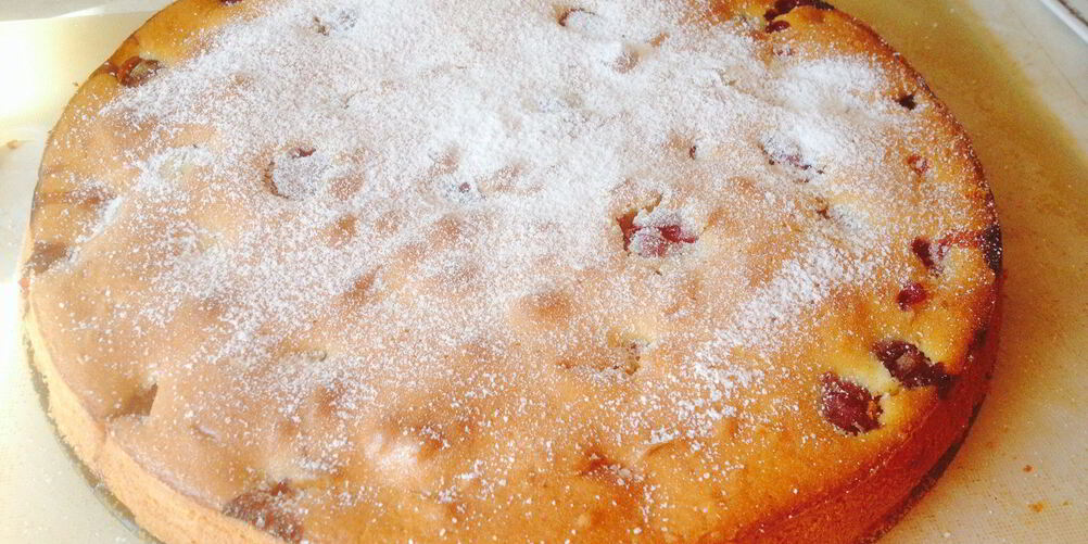 Рецепт вишневого кекса
