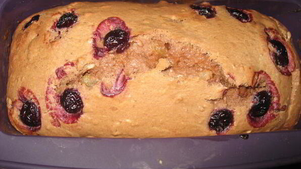 воздушные кексы с вишней и маскарпоне