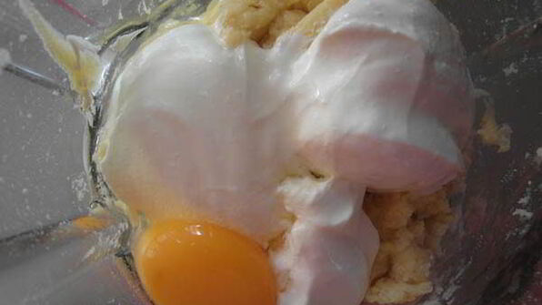 яблочные кексы с хрустящим ореховым топпингом