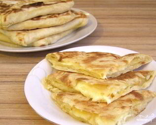 Хачапури без дрожжей