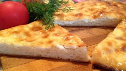 Хачапури с сыром простой