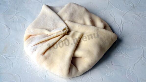 хачапури с творогом и сыром на сковороде