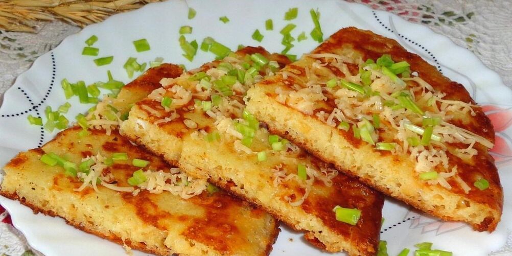 Рецепт ленивого хачапури на сковороде