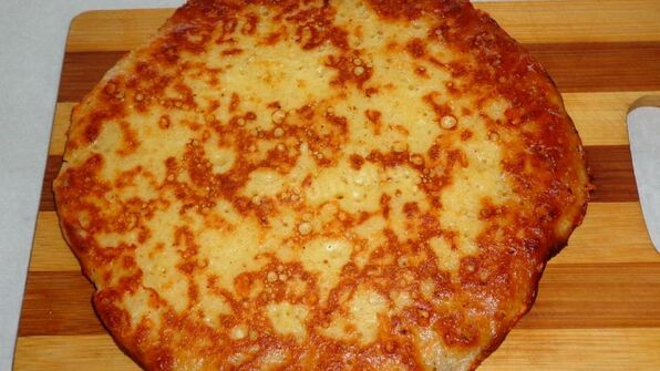 ленивый хачапури на сковороде