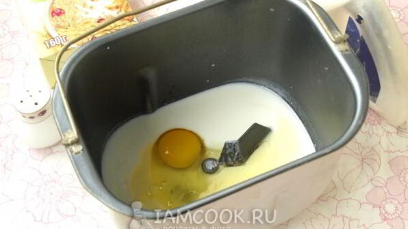 белый хлеб с отрубями в хлебопечке