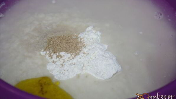 чиабатта с луком