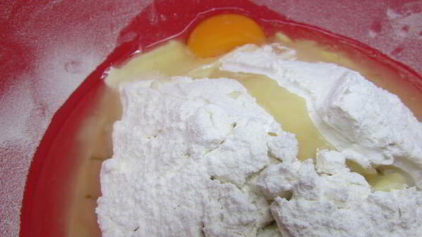 домашний хлеб с сыром