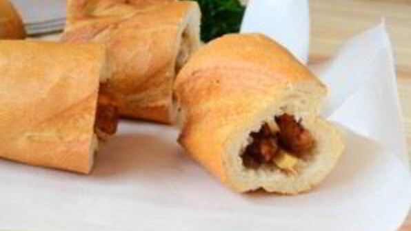 фаршированный багет восторг