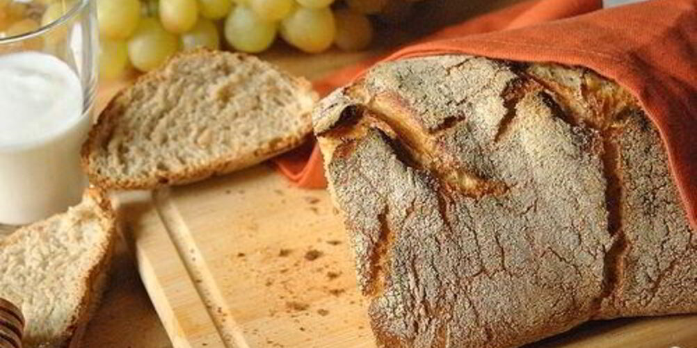 Рецепт хлеба на кефире без дрожжей