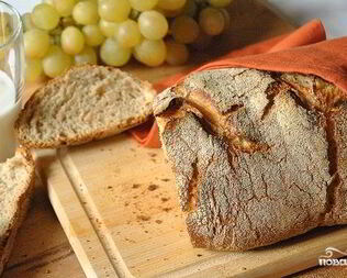 Хлеб на кефире без дрожжей