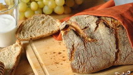 Хлеб на кефире без дрожжей