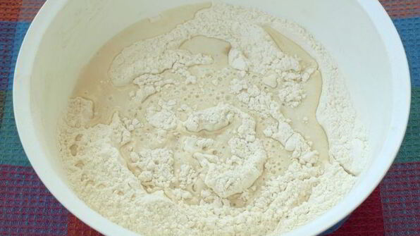 хлеб на сыворотке с оливковым маслом