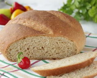 Хлеб на сыворотке с пшеничными отрубями