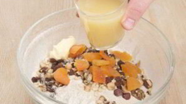 хлеб с сухофруктами в духовке