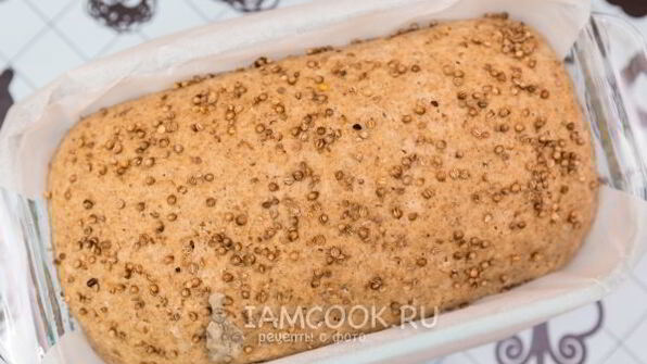 классический домашний бородинский хлеб в духовке