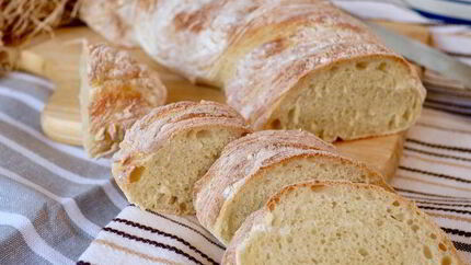 Крученый хлеб без замеса