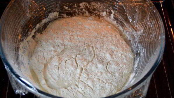 крученый хлеб без замеса