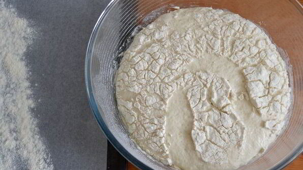 крученый хлеб без замеса