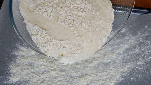 крученый хлеб без замеса