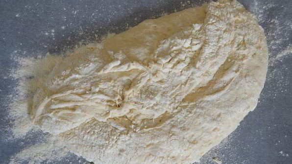 крученый хлеб без замеса