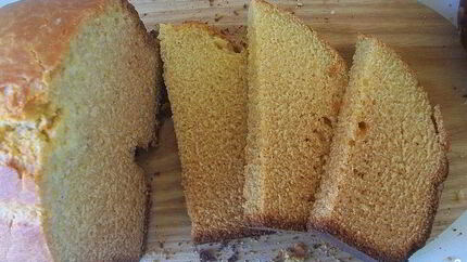 Кукурузный хлеб без дрожжей