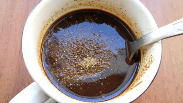 пшенично-ржаной батон с изюмом