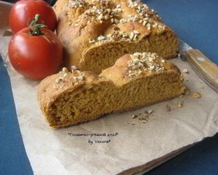 Томатно-ржаной хлеб