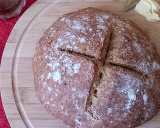 Традиционный ирландской содовый хлеб