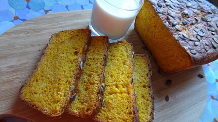 Тыквенно-медовый хлеб